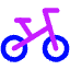 Bicycle Bike Icon from Core Neon Set