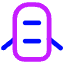 Car Top Two Door Open 6 Icon from Core Neon Set
