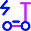 Eletric Scooter Icon from Core Neon Set