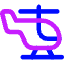 Helicopter Side Icon from Core Neon Set