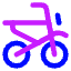 Motorcycle Side Icon from Core Neon Set