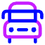 School Bus Front Icon from Core Neon Set