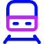 Train Front Icon from Core Neon Set