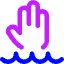 Deep Water Area Icon from Core Neon Set