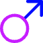 Man Symbol Icon from Core Neon Set