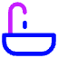 Sink Icon from Core Neon Set