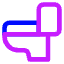 Toilet Icon from Core Neon Set