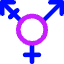 Transgender Symbol Icon from Core Neon Set