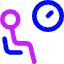 Waiting Room Icon from Core Neon Set