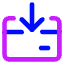 Credit Card Receive Icon from Core Neon Set