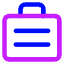 Bag Suitcase 1 Icon from Core Neon Set
