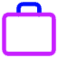 Bag Suitcase 2 Icon from Core Neon Set