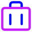 Bag Suitcase 3 Icon from Core Neon Set