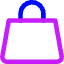 Shopping Bag Hand Bag 2 Icon from Core Neon Set