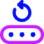 Change Account Pin Password Icon from Core Neon Set