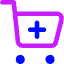 Shopping Cart Add Icon from Core Neon Set