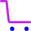 Shopping Cart Heavy Icon from Core Neon Set