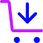 Shopping Cart Load Icon from Core Neon Set