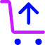 Shopping Cart Remove Icon from Core Neon Set