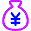 Bag Yen Icon from Core Neon Set