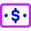 Bill Dollar 2 Icon from Core Neon Set