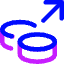 Cash Outgoing Icon from Core Neon Set
