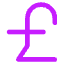 Pound Icon from Core Neon Set