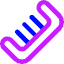 Comb Icon from Core Neon Set