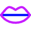 Mouth Lip Icon from Core Neon Set