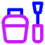 Nail Care Icon from Core Neon Set