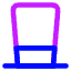 Tall Hat Icon from Core Neon Set