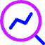 Data Analytics Icon from Core Neon Set