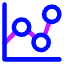 Graph Dot Icon from Core Neon Set