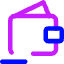 Wallet Remove Subtract Icon from Core Neon Set