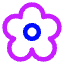Flower Icon from Core Neon Set