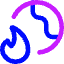 Global Warming 1 Icon from Core Neon Set
