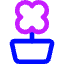 Potted Flower Icon from Core Neon Set