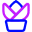 Potted Plant Icon from Core Neon Set