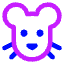 Rat Icon from Core Neon Set