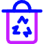 Recycle Bin Icon from Core Neon Set