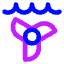 Tidal Energy Icon from Core Neon Set