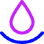 Water Drop 2 Icon from Core Neon Set