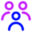 No Poverty Icon from Core Neon Set