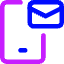 Phone Mail Icon from Core Neon Set