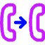 Transfer Forwarding Call Icon from Core Neon Set