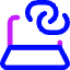 Laptop Personal Hotspot Icon from Core Neon Set