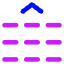 Phone Numpad Up Icon from Core Neon Set