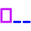 Signal Low Icon from Core Neon Set