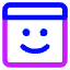 Browser Emoji Icon from Core Neon Set
