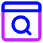 Browser Search Icon from Core Neon Set